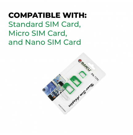 Adaptadores Sim / Micro Sim / Nano Sim BAKU-7292